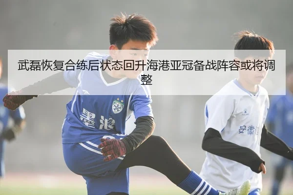 武磊恢复合练后状态回升海港亚冠备战阵容或将调整